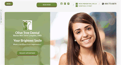 Desktop Screenshot of olivetreedental.com